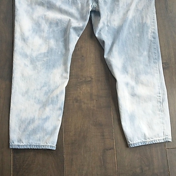 GAP DENIM 1969 CUSTOM BLEACH BIB JEAN OVERALLS WOMANS XL - Picture 9 of 9